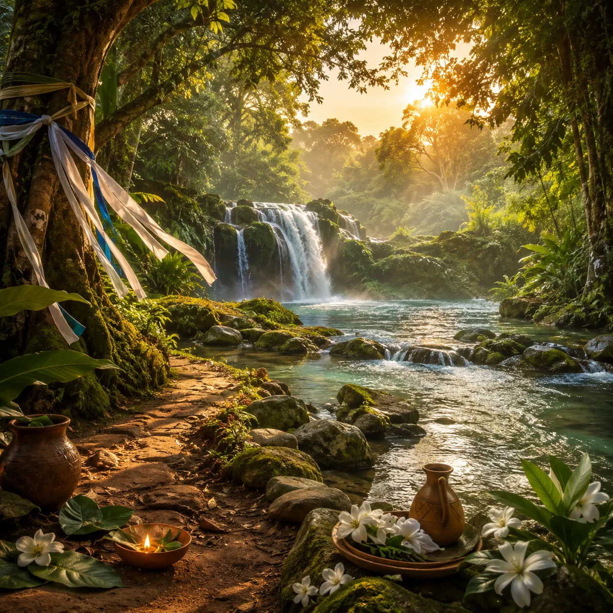 Natureza Sagrada: O Templo Vivo dos Orixás